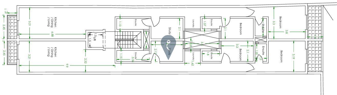 Apartment in Fleur-de-lys - REF 82744