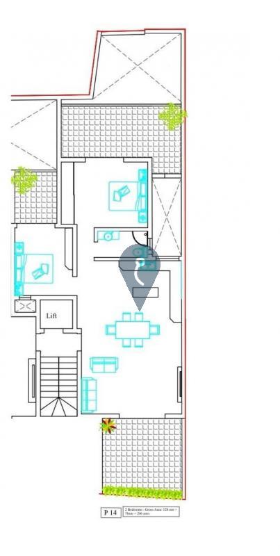 Penthouses in Msida - REF 83303