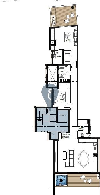 penthouse in Mriehel - REF 83712