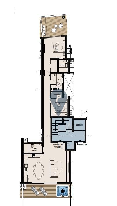 penthouse in Mriehel - REF 83713