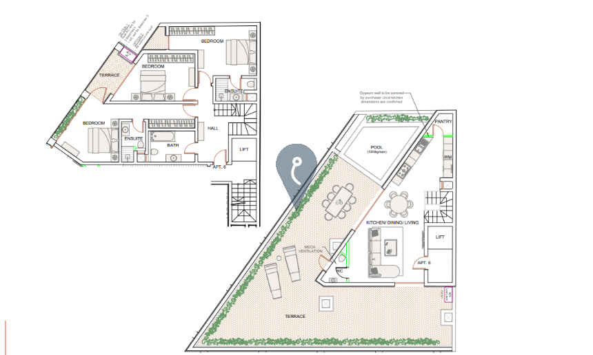 Duplex Penthouse in Mosta - REF 83971