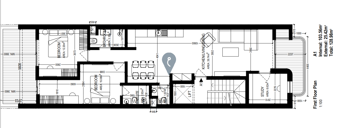 Apartment in Mosta - REF 84441