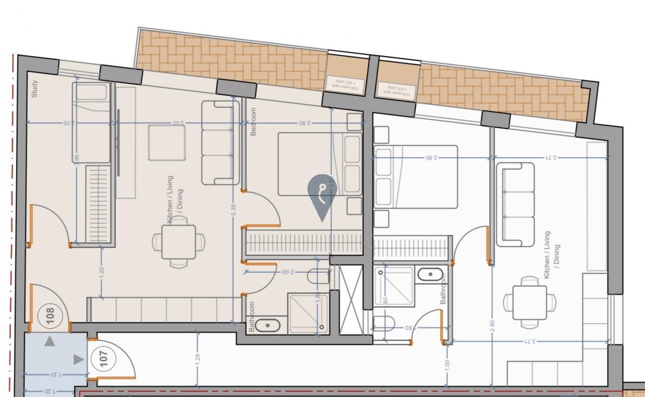 Apartment in Msida - REF 84557