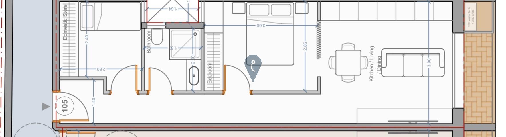 Apartment in Msida - REF 84563