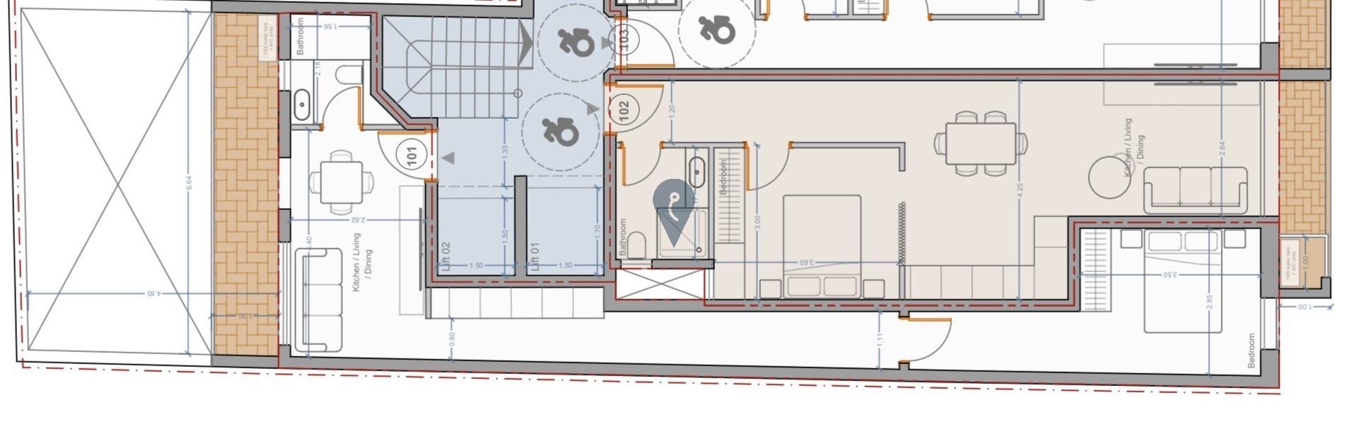 Apartment in Msida - REF 84568