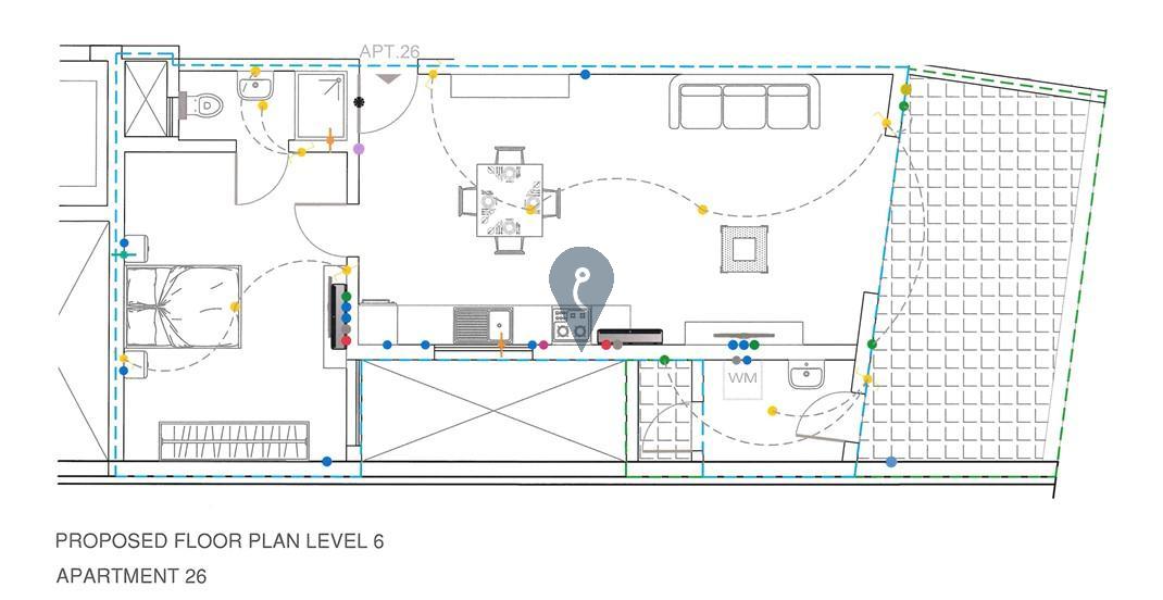 penthouse in Qawra - REF 84917