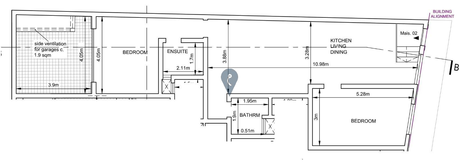 Ground Floor Maisonette in Zabbar - REF 84959