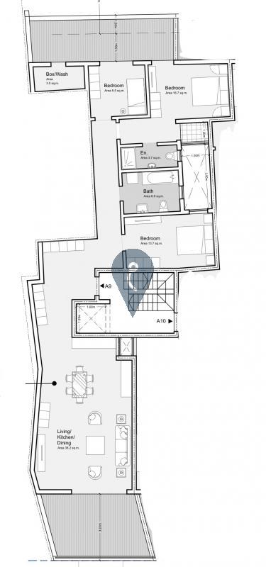 penthouse in Balzan - REF 84970
