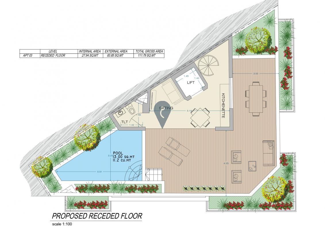 Duplex Penthouse in Zabbar - REF 85045