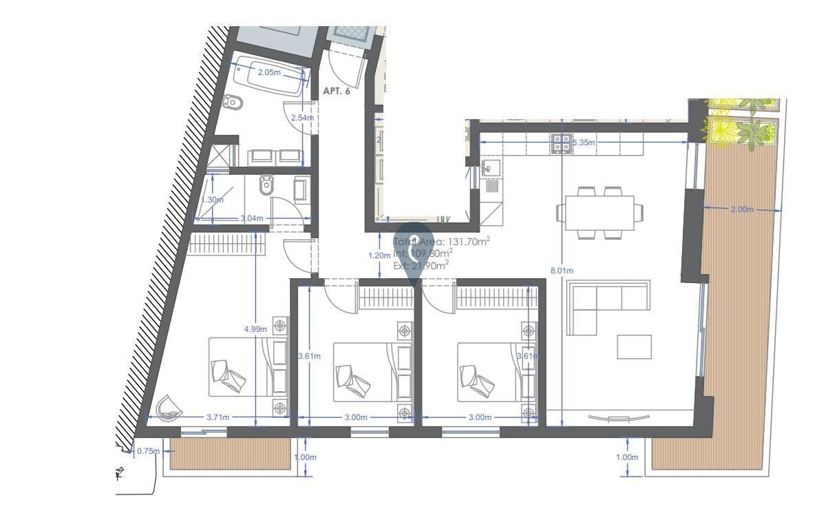 Apartment in Zabbar - REF 85266