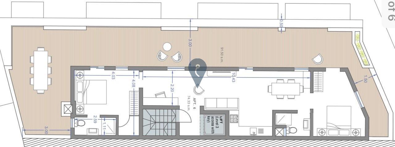 penthouse in Zabbar - REF 85269