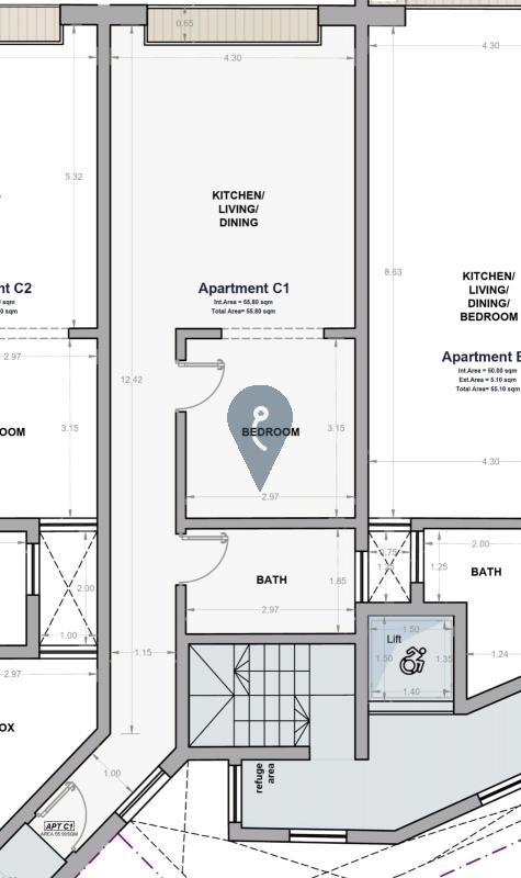 Apartment in Paola - REF 85319