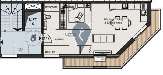 Apartment in Paola - REF 85434