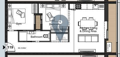 Apartment in Paola - REF 85436