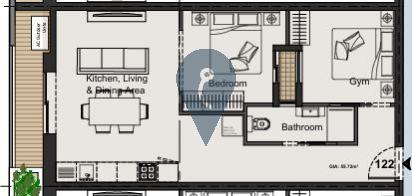 Apartment in Paola - REF 85439