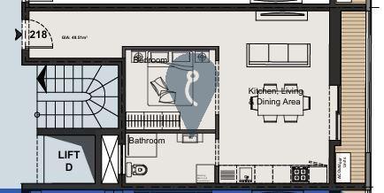 Apartment in Paola - REF 85458