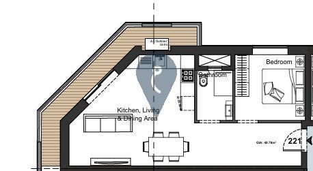 Apartment in Paola - REF 85461