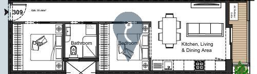 Apartment in Paola - REF 85473