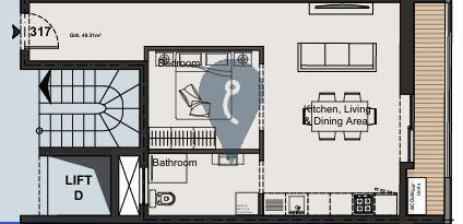 Apartment in Paola - REF 85481