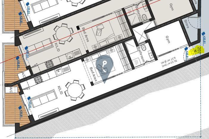 Apartment in Santa Venera - REF 86296