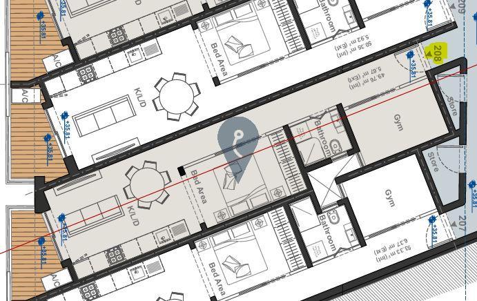 Apartment in Santa Venera - REF 86297