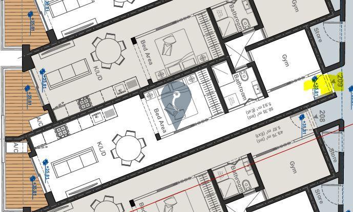 Apartment in Santa Venera - REF 86298