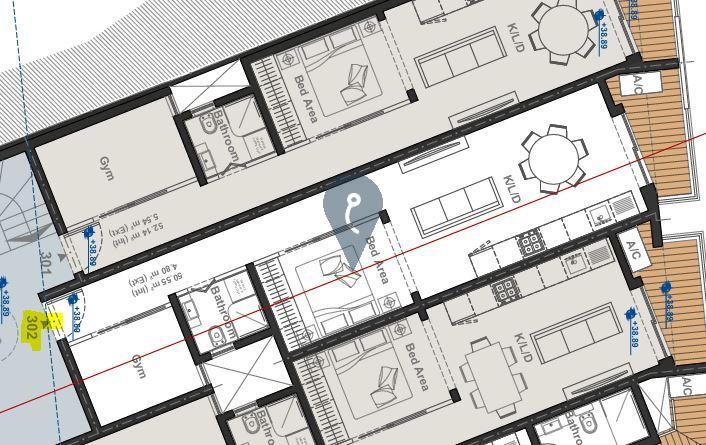 Apartment in Santa Venera - REF 86304