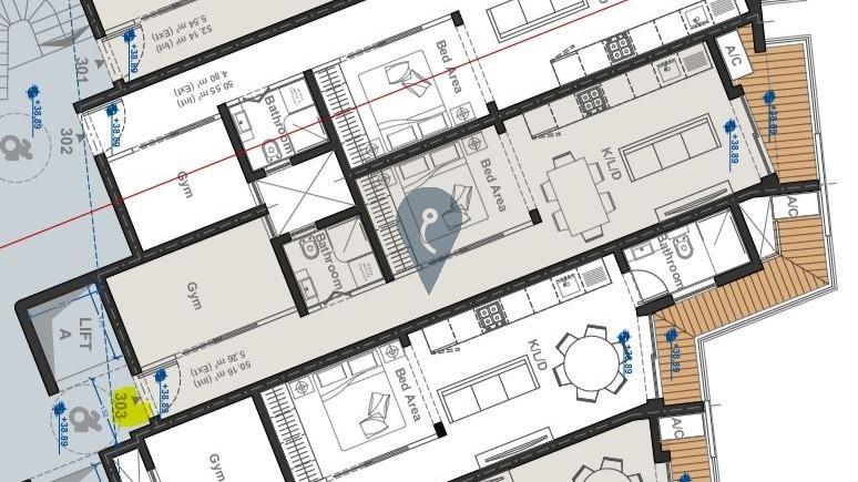 Apartment in Santa Venera - REF 86305