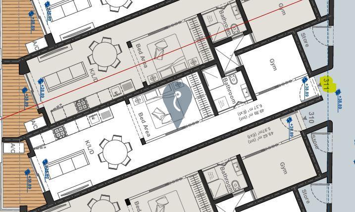 Apartment in Santa Venera - REF 86314