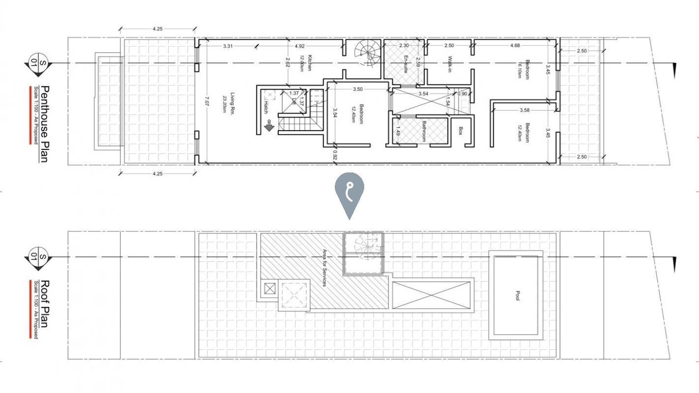 Penthouse in Ħ'Attard from Zanzihomes.com – €829,000