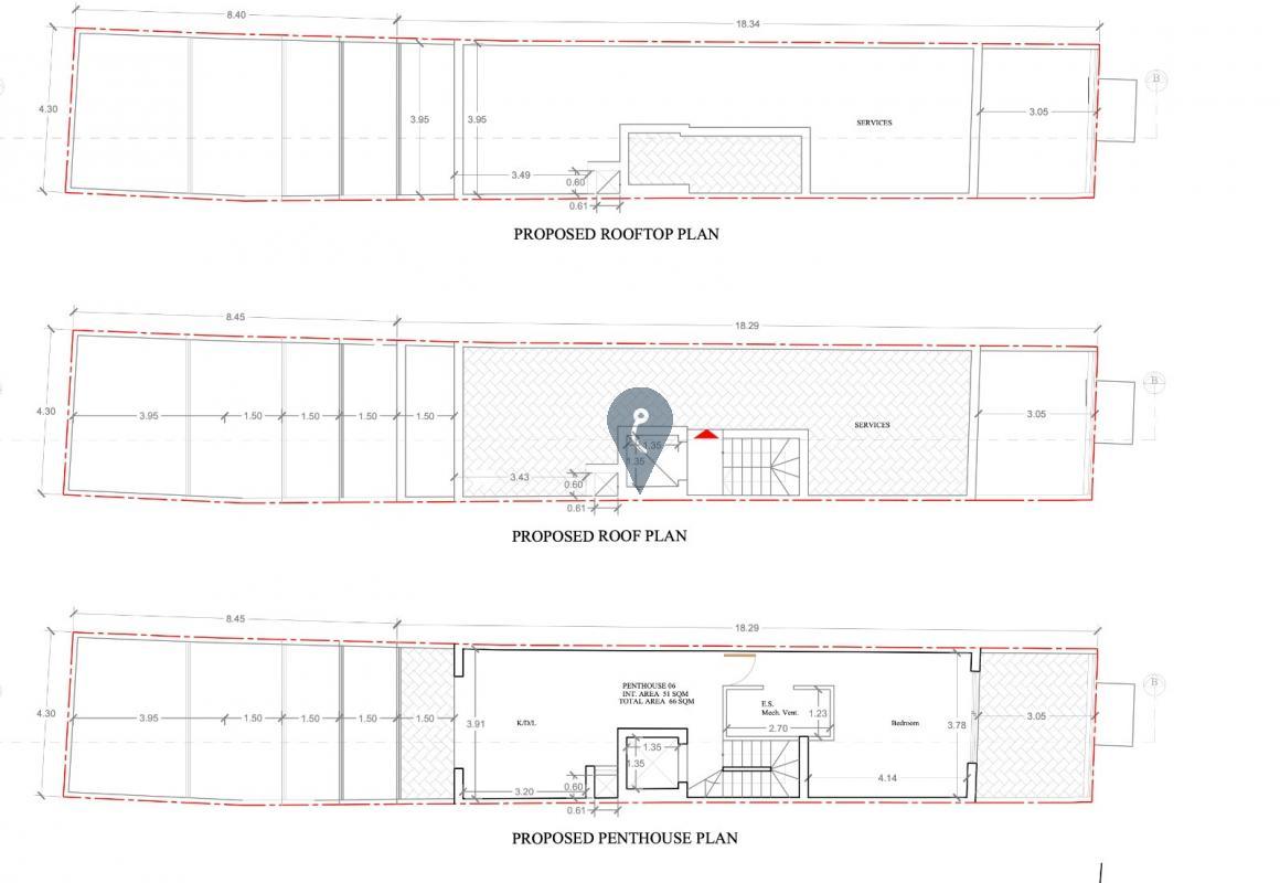 Penthouses in St. Paul's Bay - REF 86685