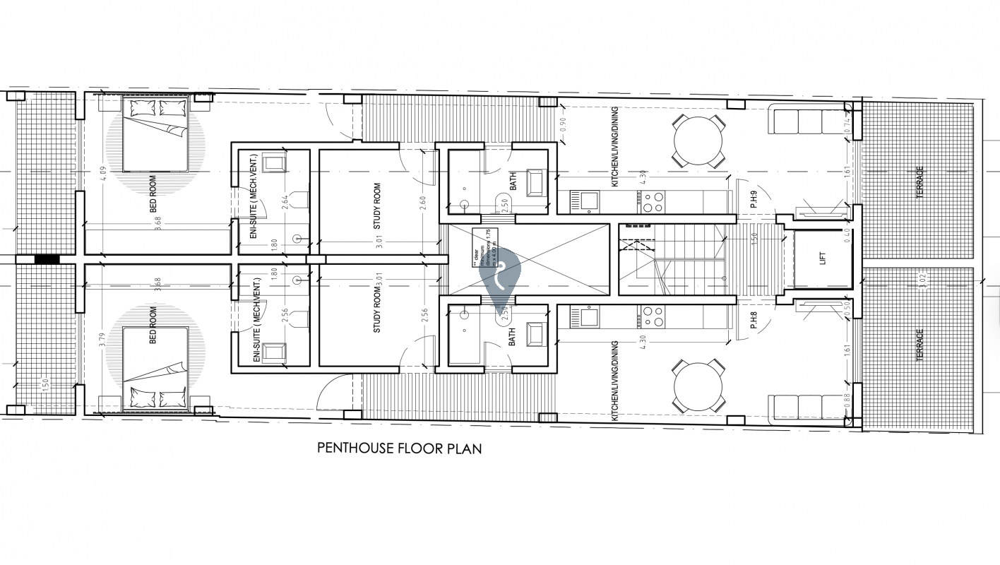 Penthouses in Santa Venera - REF 86747