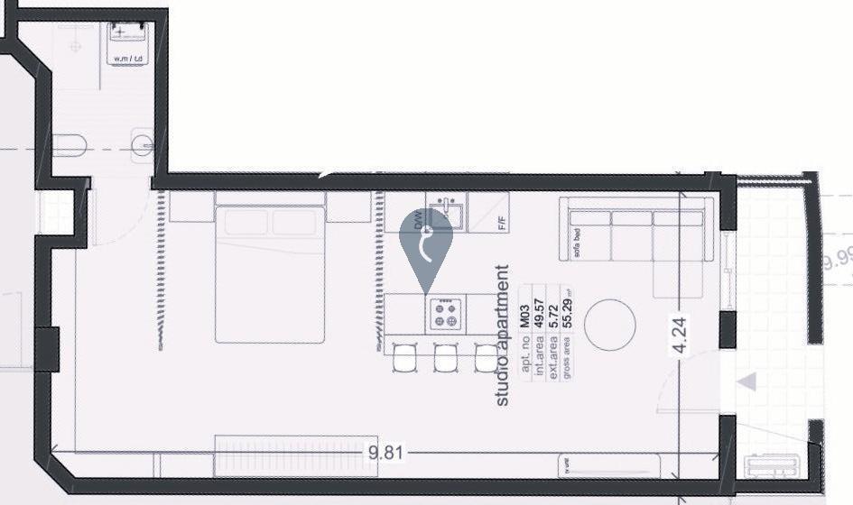 Maisonette in Qawra - REF 86924