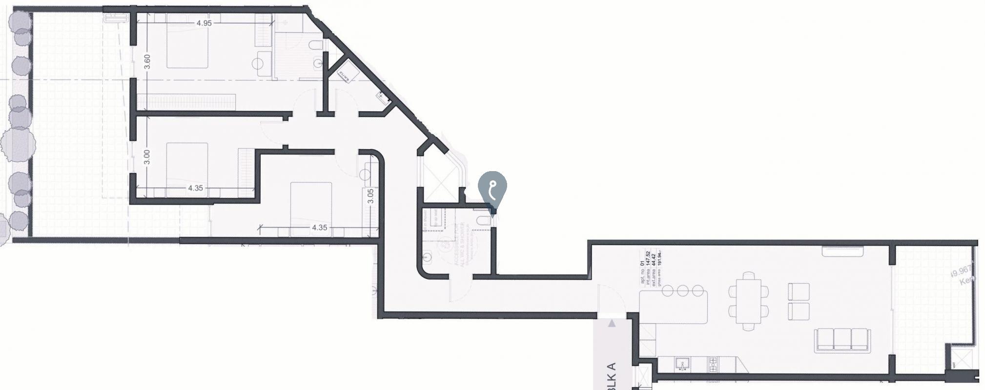 Apartment in Qawra - REF 86926