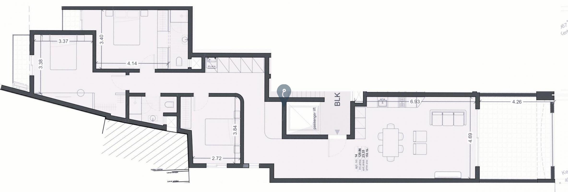 Penthouses in Qawra - REF 86956