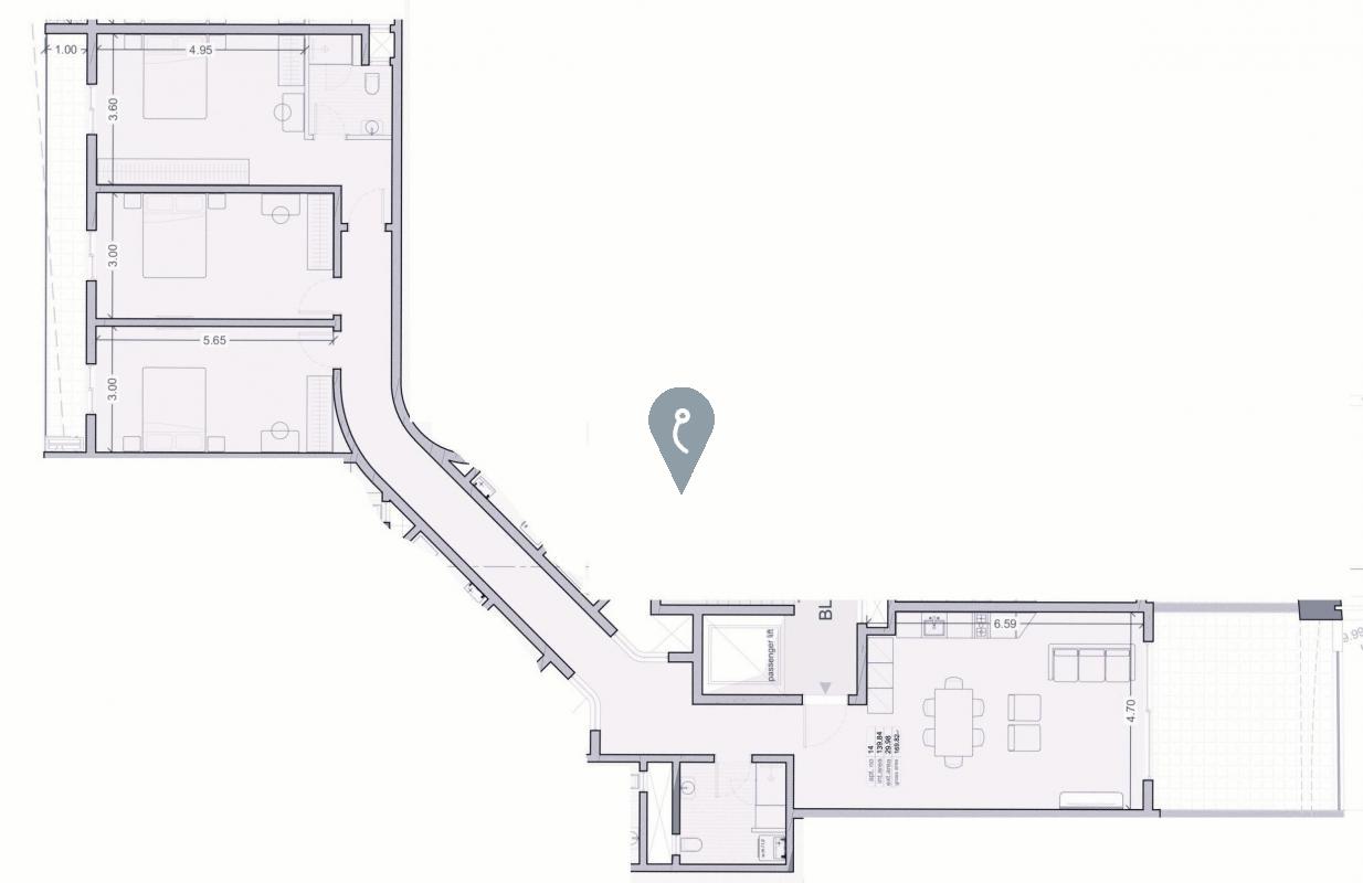 Penthouses in Qawra - REF 86958