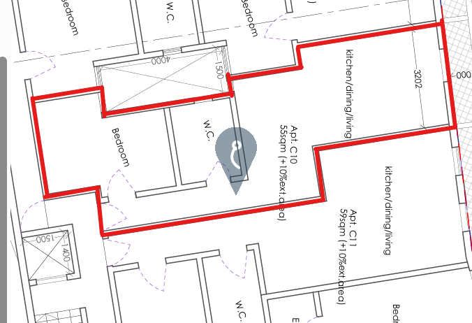 Apartment in Santa Venera - REF 88575