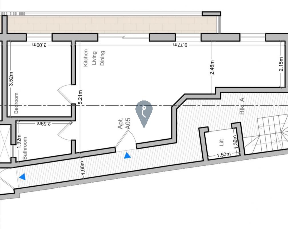Apartment in Santa Venera - REF 89204