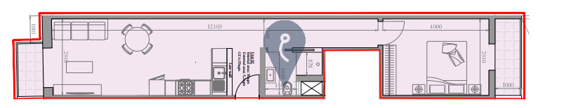 Apartment in Paola - REF 89404