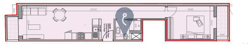 Apartment in Paola - REF 89406