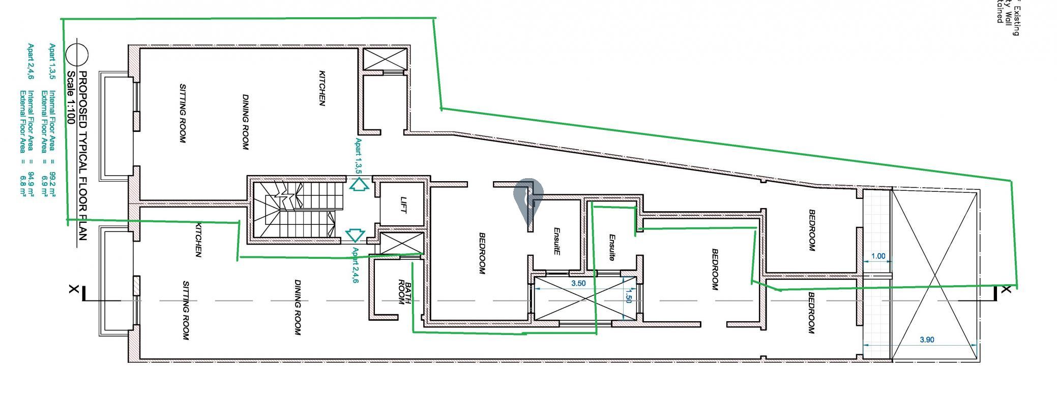 Apartment in Qormi - REF 89411