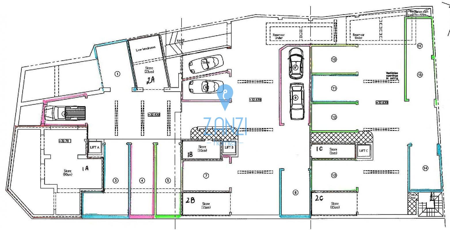 Garage/Parking Space in Mellieha - REF 18003