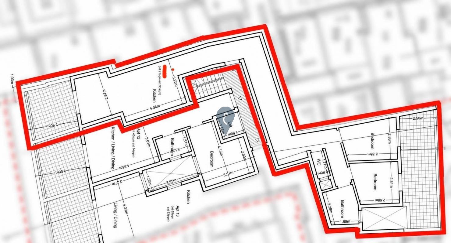 Apartment in Luqa - REF 91112
