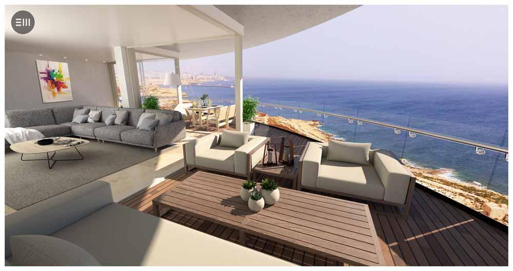 Apartment in Smart City  - REF 36089