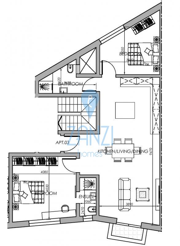 Apartment in Zabbar - REF 56000