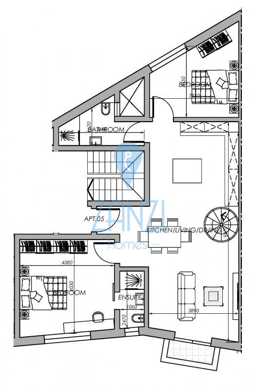 Duplex Apartment  in Zabbar - REF 56002