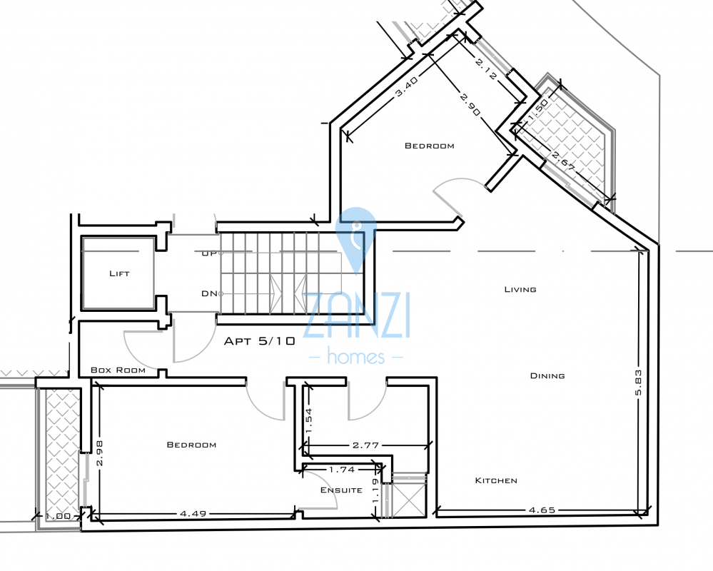 Apartment in Mosta - REF 58889
