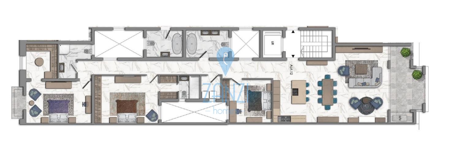 Apartment in Sliema - REF 60139
