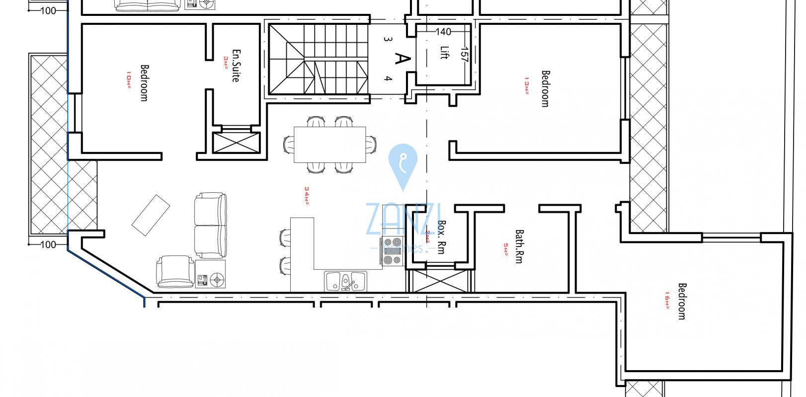 Apartment in Gozo - Xaghra - REF 61572