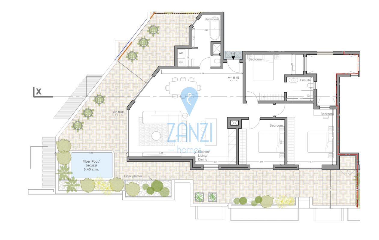 Penthouses in Mosta - REF 64867